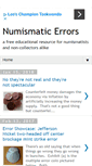 Mobile Screenshot of numismaticerrors.com
